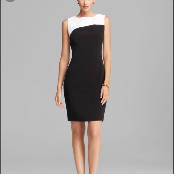 elie tahari white dress